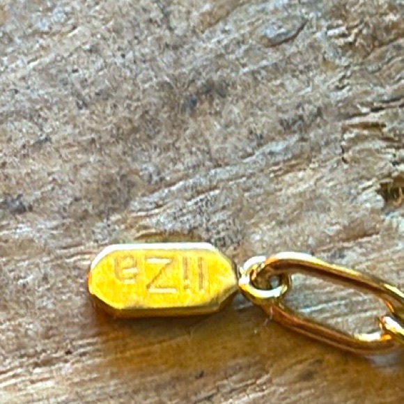 LIZA Schwartz leather choker with genuine turquoise brand new - Picture 12 of 13